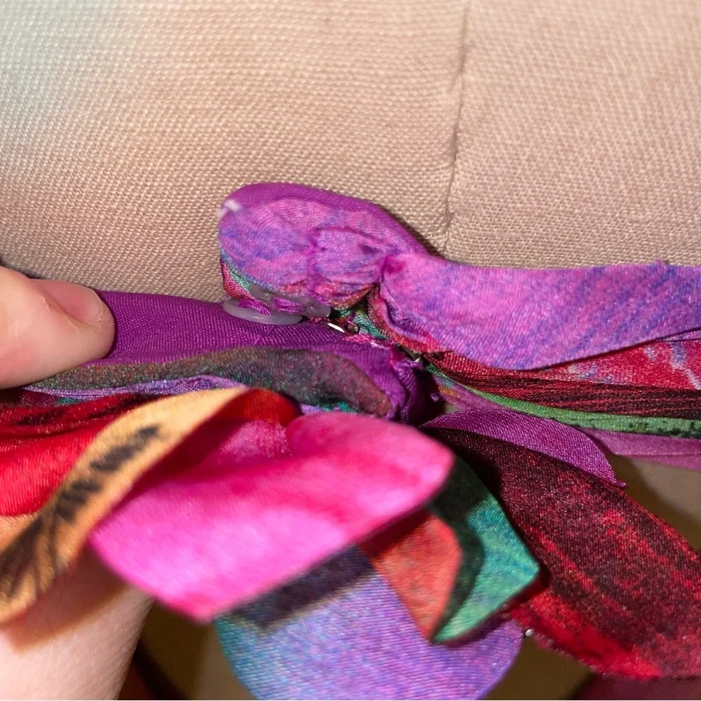 Mori Lee by Madeline Gardner Multicolor Formal Dress - Picture 7 of 9